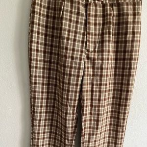 Plaid Pants